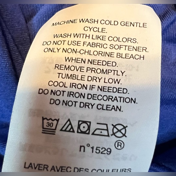 Ralph Lauren RLX Men’s Large Quarter Zip Blue Pullover - Picture 7 of 7